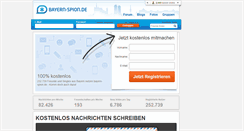Desktop Screenshot of bayern-spion.de